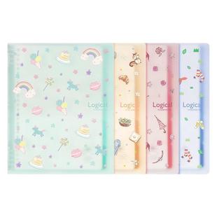 【限定】 仲林限定活页本河马岛活页笔记本容纳100页大容量不硌手