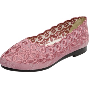 颐福元老北京布鞋妈妈鞋春秋季刺绣透气休闲鞋软底防滑中老年布鞋