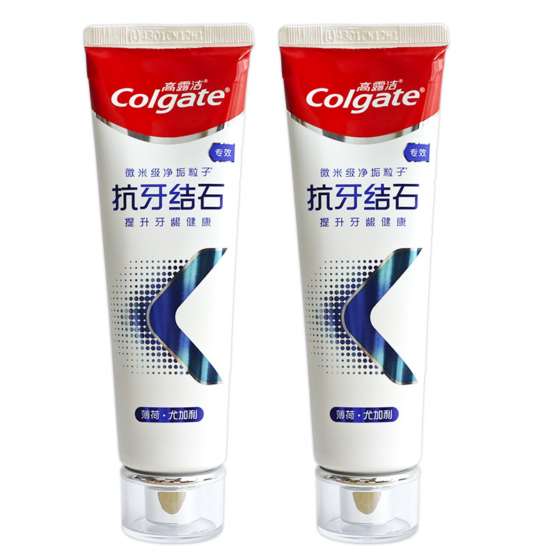 高露洁呵护牙龈含氟清新口气牙膏