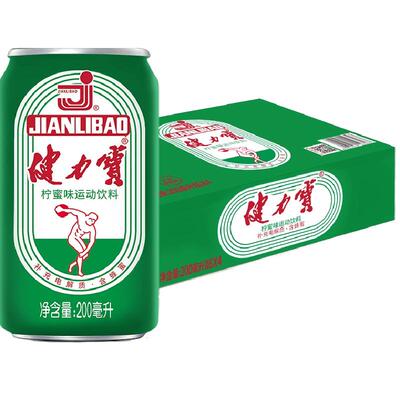 健力宝迷你罐柠蜜味200ml*24罐