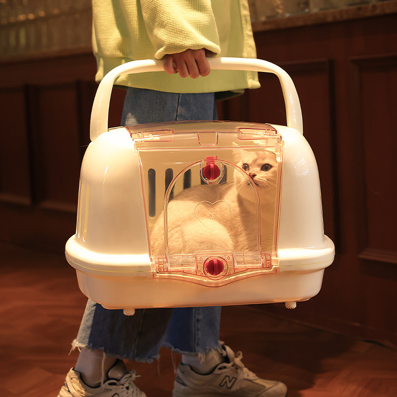 猫包外出便携式猫笼子外出箱透气手提太空舱猫咪坐车神器航空箱包