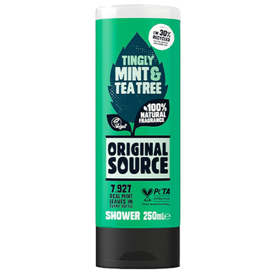 【自营】ORIGINALSOURCE英国进口沐浴露滋润清爽留香天然250ml