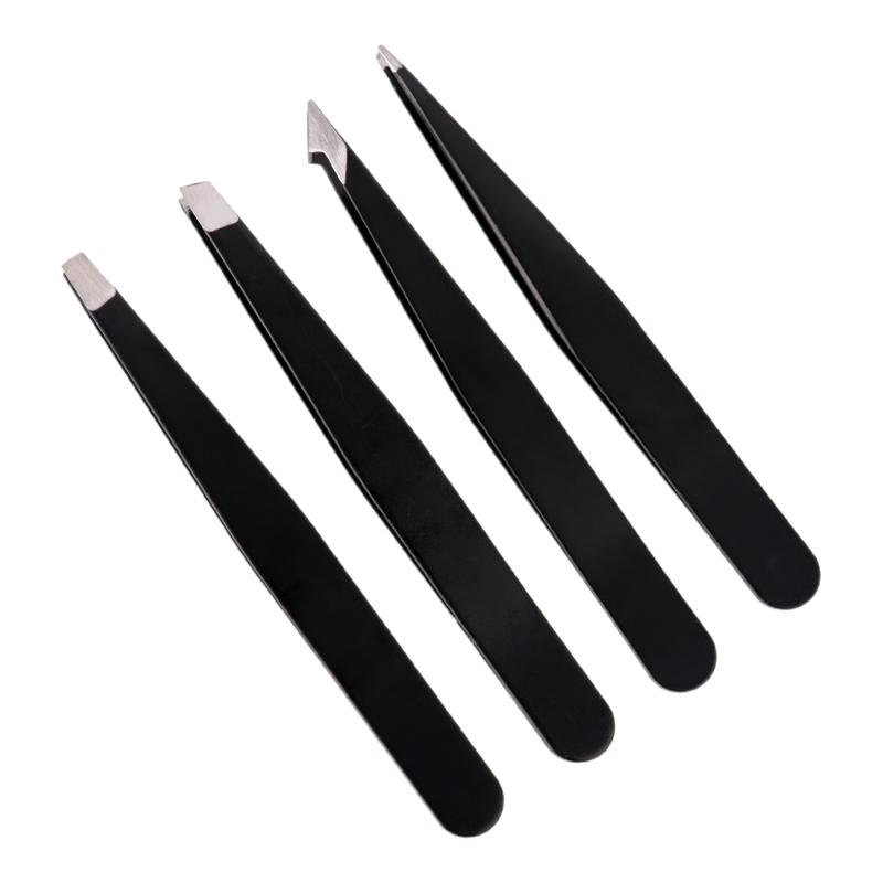 镊子眉夹夹拔毛修眉小钳子不锈钢拔胡子神器男士假睫毛女眉毛钳