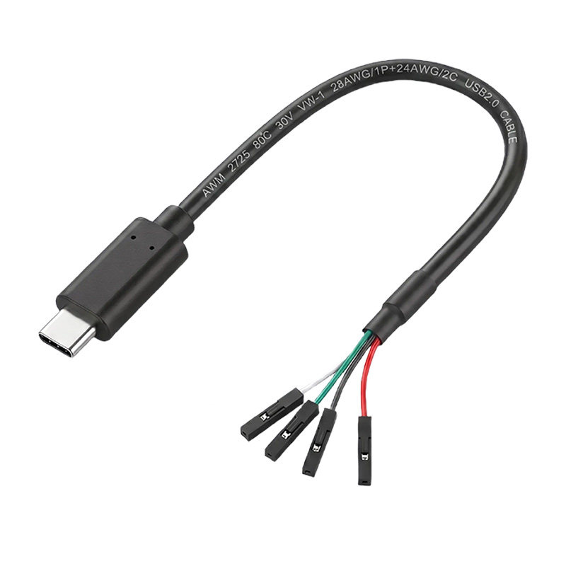 束瑞杜邦9p转typec2.0电源数据线