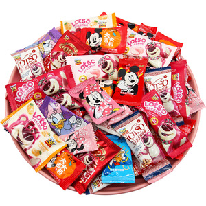 迪士尼儿童零食糖果混合什锦糖果