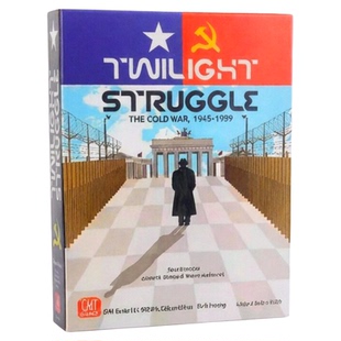 twilight struggle the cold war冷战热斗中英文桌游卡牌双人对战