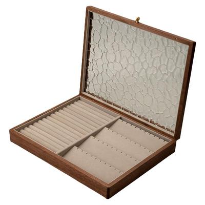 戒指耳饰收纳北美FAS级黑胡桃木