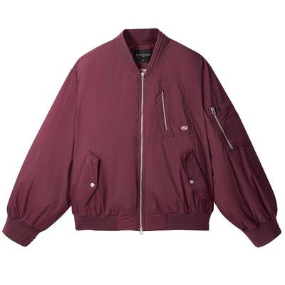 【美式复古】太平鸟男装 羽绒服冬季棒球领防寒飞行保暖潮流夹克