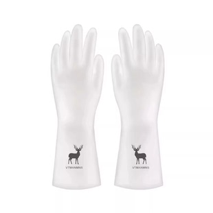 洗碗手套家务厨房耐用型防水橡胶乳胶家用刷碗洗衣服干活清洁耐磨