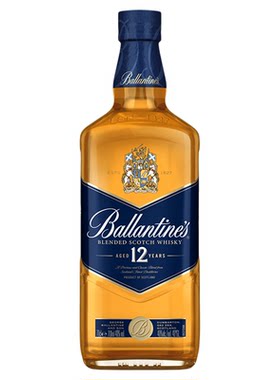 Ballantine’s百龄坛12年750ML苏格兰调和威士忌海外原装进口洋酒