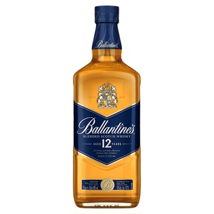 Ballantine’s百龄坛12年750ML苏格兰调和威士忌海外原装进口洋酒