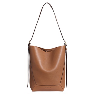 安菲希特 原创设计 U自在小水桶包 单肩包 斜挎包  高端小牛皮