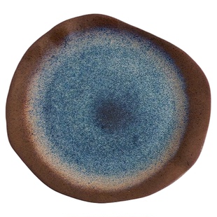 二郎家【少有的不规则餐具】窑变异形菜盘牛排盘意面盘沙拉碗陶瓷