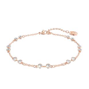 【自营】Swarovski/施华洛世奇圆形切割手镯手链 微瑕 不介意拍