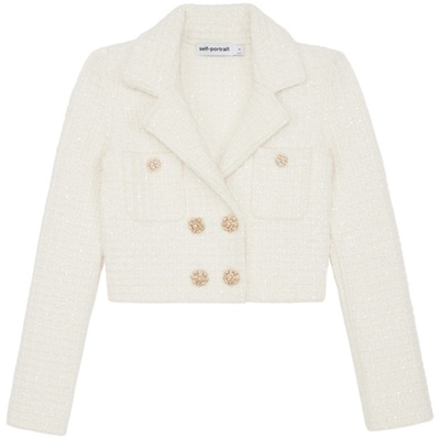 self-portrait甜美长袖上衣外套