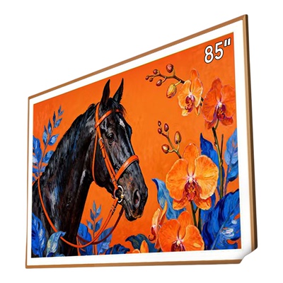 创维壁纸A8H 85英寸SQD-Miniled超薄抗光壁纸壁画官方家用电视机