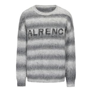 VANN VALRENCE原创设计慵懒风高级感条纹毛衣宽松内搭针织打底衫