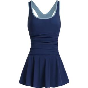 SKYHAND连体泳衣2025新款高级感女生显瘦假期游泳保守遮肉泡温泉