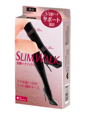 slimwalk阶段压力足底按摩中筒袜