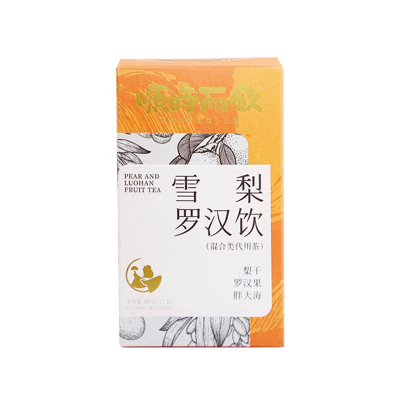 顺时而饮雪梨罗汉果花果茶