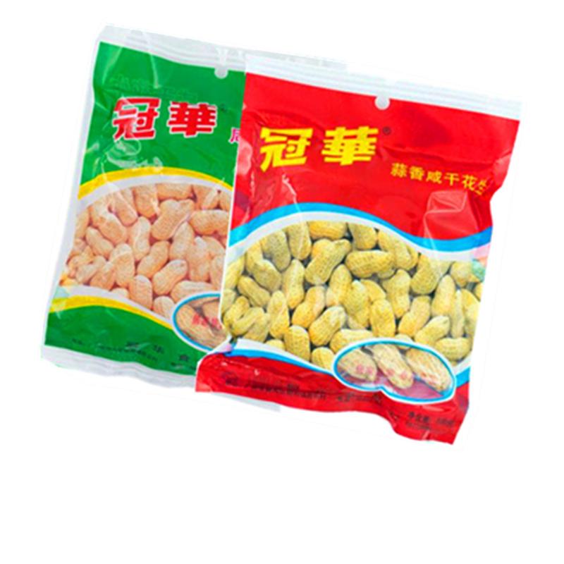 冠华蒜香咸干花生100g啤酒伴侣