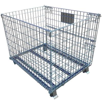 DM折叠式钢铁物流储存架仓储笼