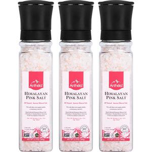 Anthela无碘研磨器瓶装岩盐