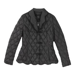 西装领羽绒服外套女2026冬装新款中式盘扣白鸭绒棉服短款轻薄显瘦