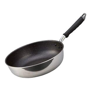 【日本直邮】北陆铝Hokuriku Alumi深型平底锅 炒锅28cm A-2454日