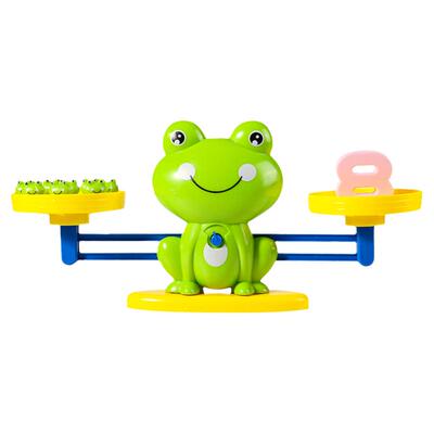 3到6岁数学学习青蛙天平秤