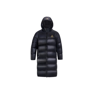 准者羽绒服长款男子2026冬季新款廓形过膝运动防风连帽保暖厚外套