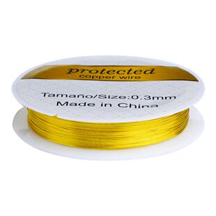 14K包金保色铜线手工diy金丝软线缠绕编织定型线串珠铜丝线材料