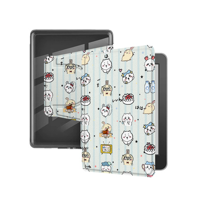 适用Kindle磁吸分离Paperwhite乌萨奇电纸书kpw1小八2卡通3透明壳4可爱5第11/12代658青春版958电子书保护套