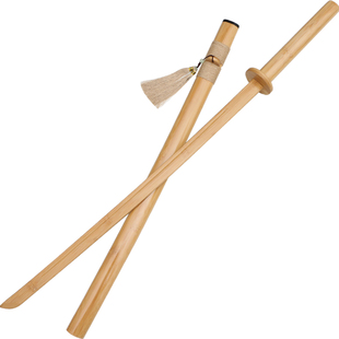 居合道刀剑剑道练习训练拔刀道武士带鞘木刀表演儿童道具未开刃