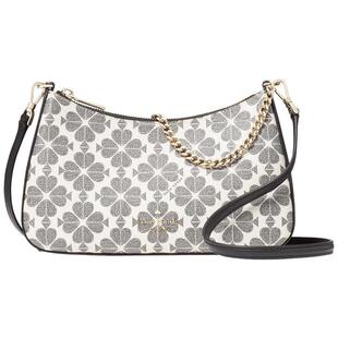 【礼物】kate spade ks spade flower中号老花可拆卸斜挎包轻奢女