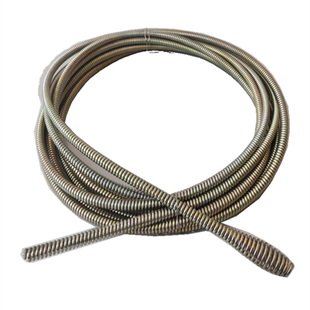 管道疏通器钢丝弹簧8mm通下水道神器家用电钻捅厕所马桶厨房堵塞