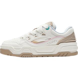 安踏微糖面包鞋丨时尚厚底低帮板鞋女春季潮流百搭休闲运动鞋女鞋