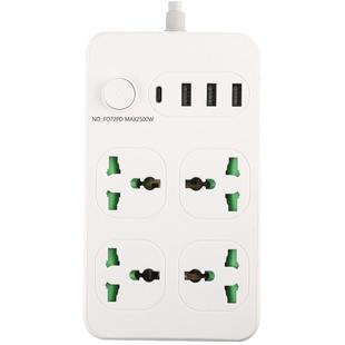 多功能pd插座非洲尼日利亚中东沙特迪拜欧规排插带usb充电type-c