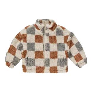 RyleeCru【专柜同款】儿童羊羔绒外套秋冬保暖大童小童宝