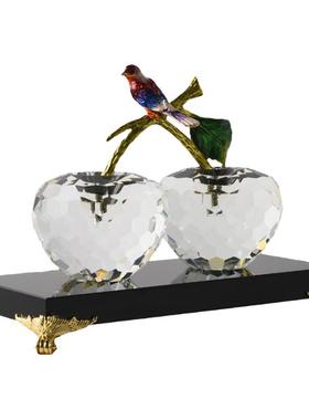 家居酒柜轻奢平安喜乐装饰摆件