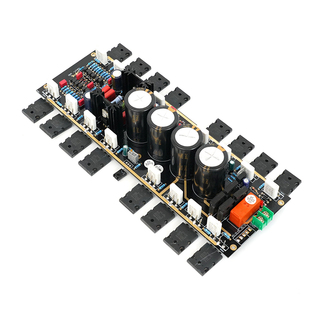 伟良A60+ 参考金嗓子A60电流反馈8并功放板套件 双声道HIFI功放板