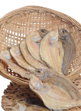 潮汕方鱼干扁鱼大地铁煲汤料粤菜