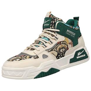 回力帆布高帮男鞋冬季设计感小众运动软底休闲鞋国潮板鞋厚底潮鞋