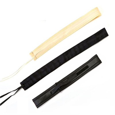 帽子可调节纯棉涤纶黑色魔术贴