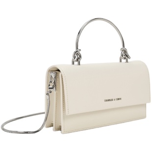 [新年礼物]CHARLES&KEITH秋冬CK6-10840559-A金属提手链条小方包