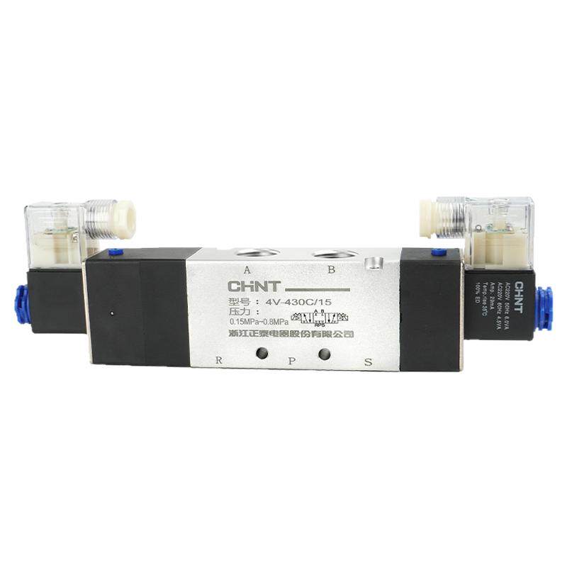 正泰电磁阀气阀AC220v换向阀