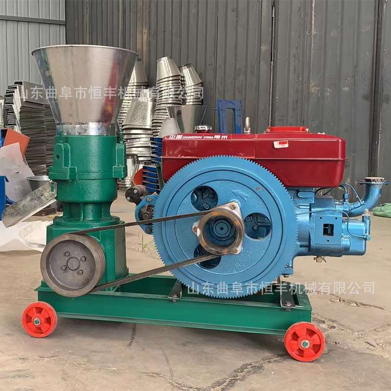 玉米大豆草料饲料颗粒机 家禽养殖饲料造粒机 牛羊猪鸡鸭鹅制粒机