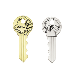 NARCII希望之锁耳钉女小众原创高级独特钥匙耳钉耳饰耳环生日礼物