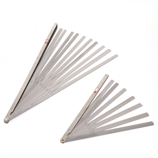 不锈钢加长塞尺间隙塞片塞尺厚薄尺塞规0.01-1mm 0.01-2mm