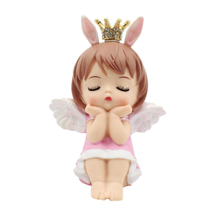 安妮宝贝汽车公仔摆件个性可爱车内饰品玩偶女神车载装饰用品大全